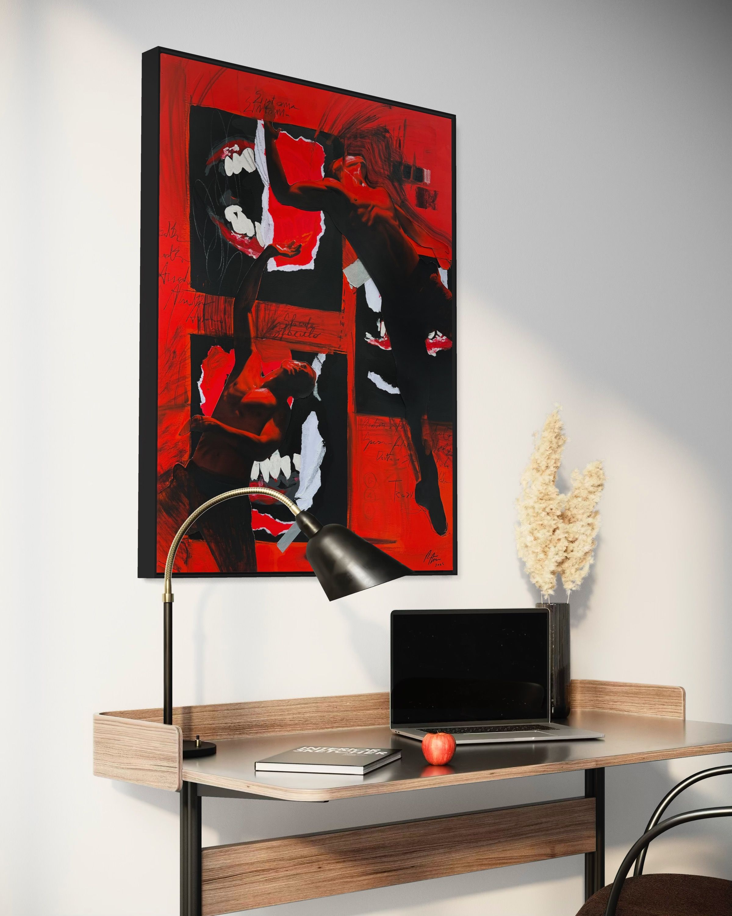 Opera d'arte su commissione — RP Art Studio (Rosso Perseo, Piervincenzo Nocera)