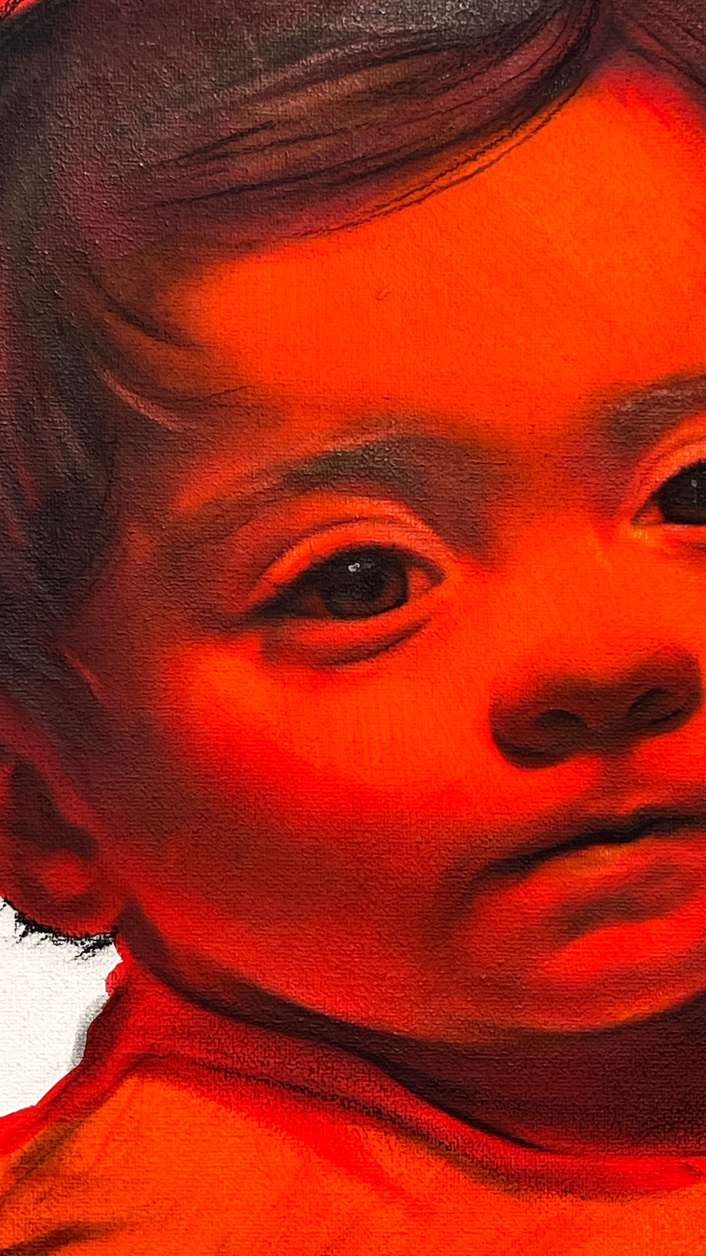 Opera d'arte su commissione — RP Art Studio (Rosso Perseo, Piervincenzo Nocera)