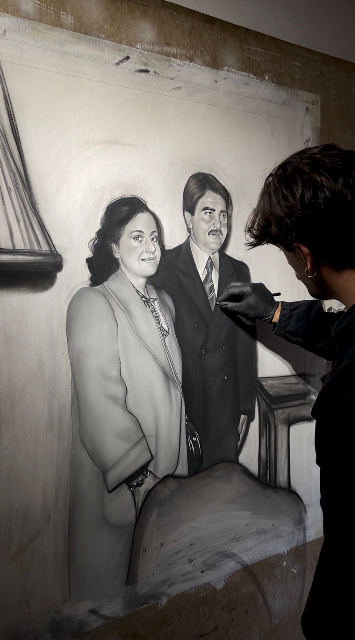 Opera d'arte su commissione — RP Art Studio (Rosso Perseo, Piervincenzo Nocera)