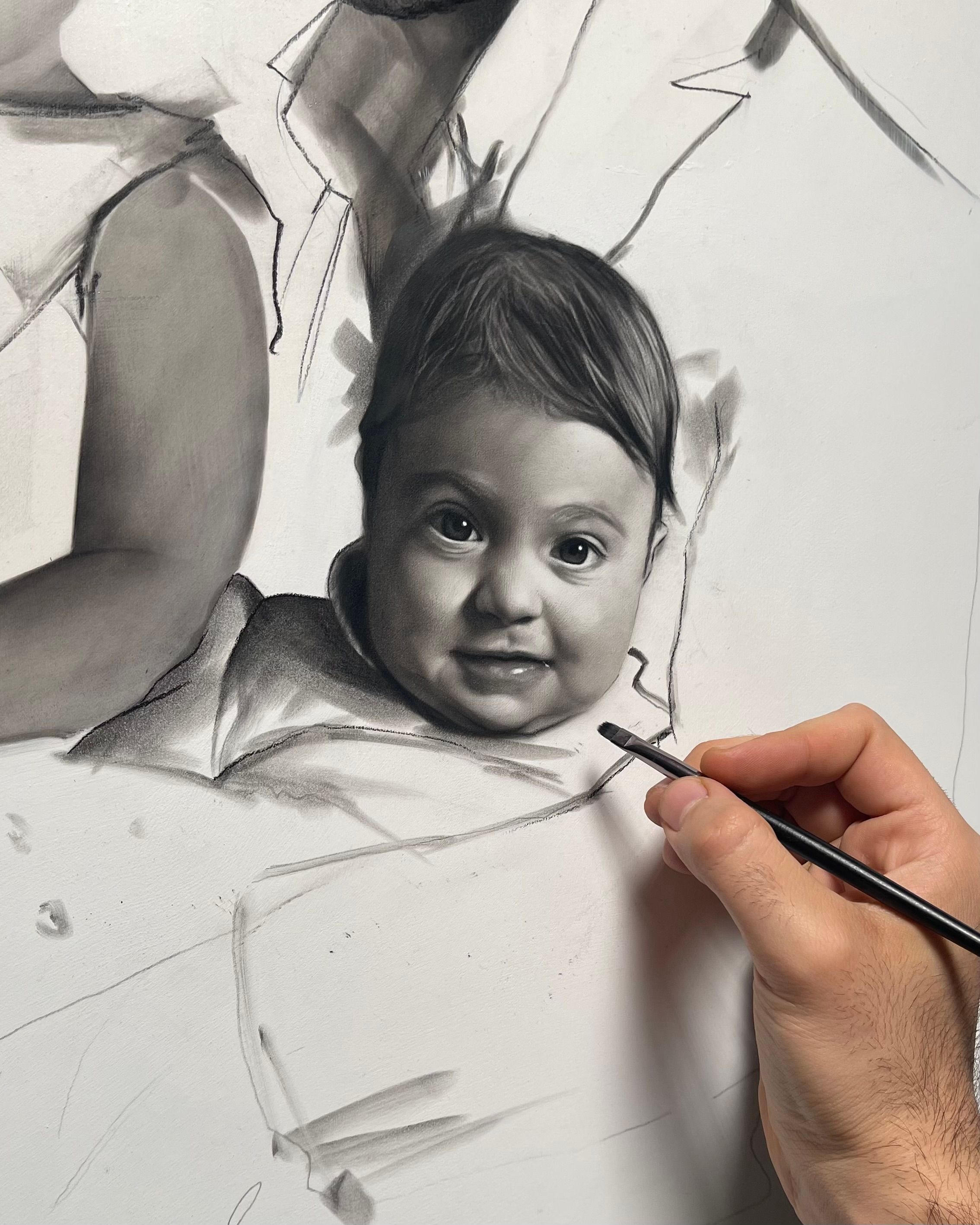 Opera d'arte su commissione — RP Art Studio (Rosso Perseo, Piervincenzo Nocera)