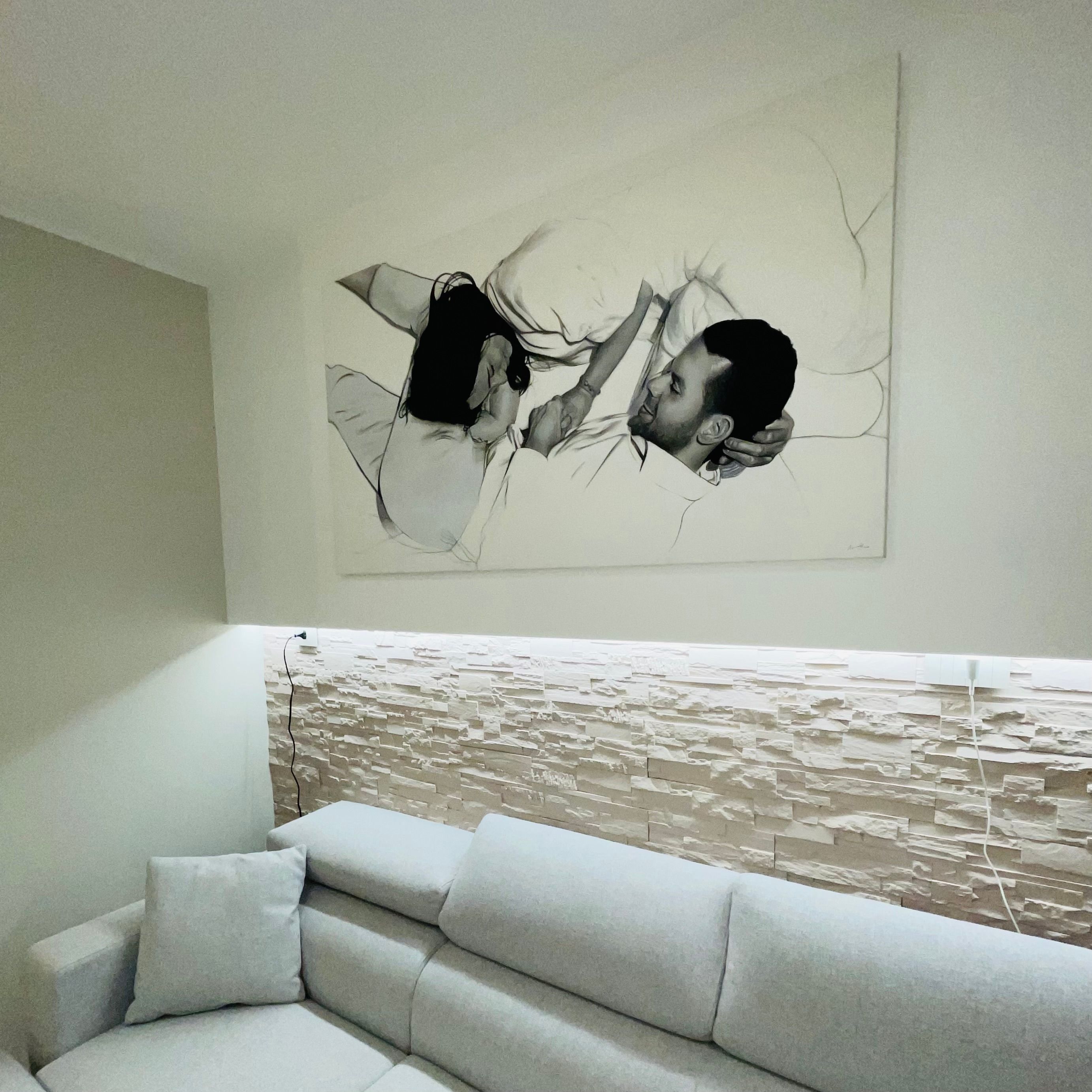 Opera d'arte su commissione — RP Art Studio (Rosso Perseo, Piervincenzo Nocera)
